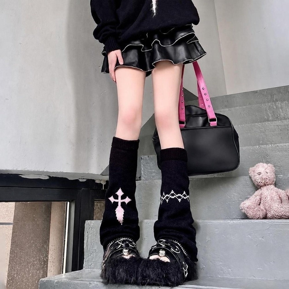 Alt Style Asymmetrische gebrei - Boot Sock Slouchy recensie en prijs