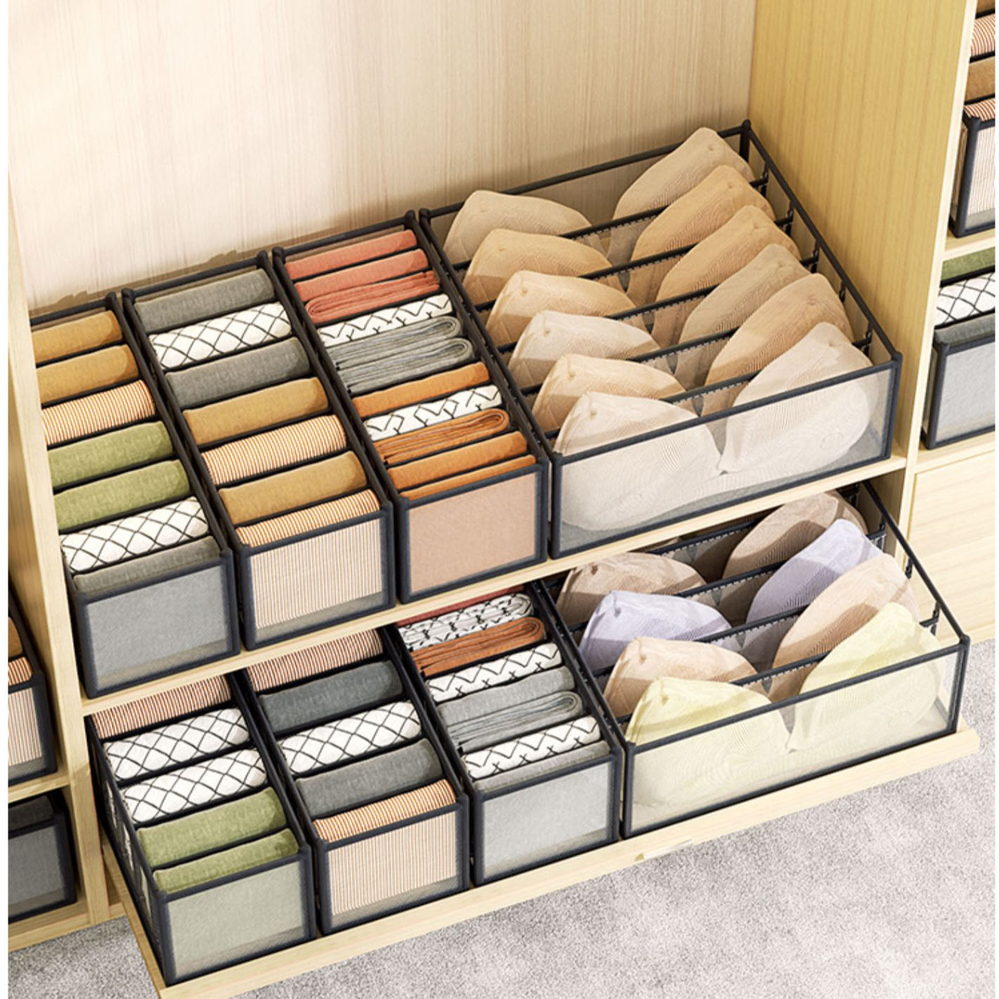 Opbergdoos voor ondergoed Thui - Sock Organizer Tray recensie en prijs