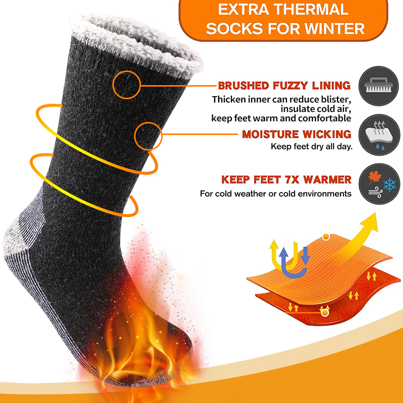 1 paar warme sokken van merino - Wool Hiking Sock recensie en prijs